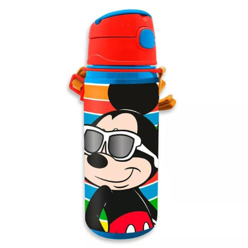 Picture of Disney Mickey Aluminium Bottle with Strap 600ml